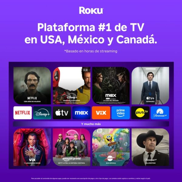 ROKU EXPRESS 3960 HD DISPOSITIVO DE STREAMING CON CONTROL REMOTO - Imagen 6