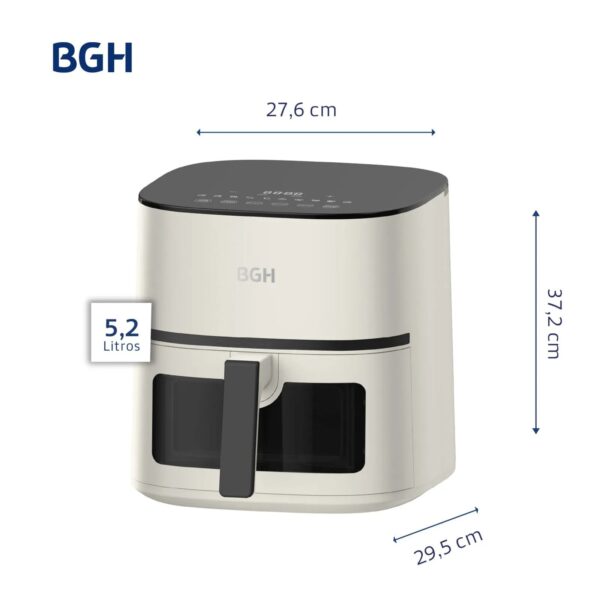 BGH FREIDORA DE AIRE 5.2LTS DIGITAL BAF52G24 - Imagen 3