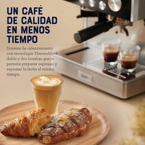 OSTER CAFETERA PARA ESPRESSO PERFECT BREW MÁXIMA BVSTEM7400 - Imagen 7