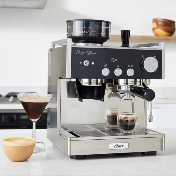 OSTER CAFETERA PARA ESPRESSO PERFECT BREW MÁXIMA BVSTEM7400 - Imagen 9