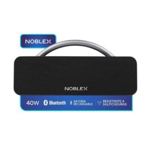 PARLANTE PORTÁTIL BLUETOOTH PERSONAL NEGRO NOBLEX PSB700P