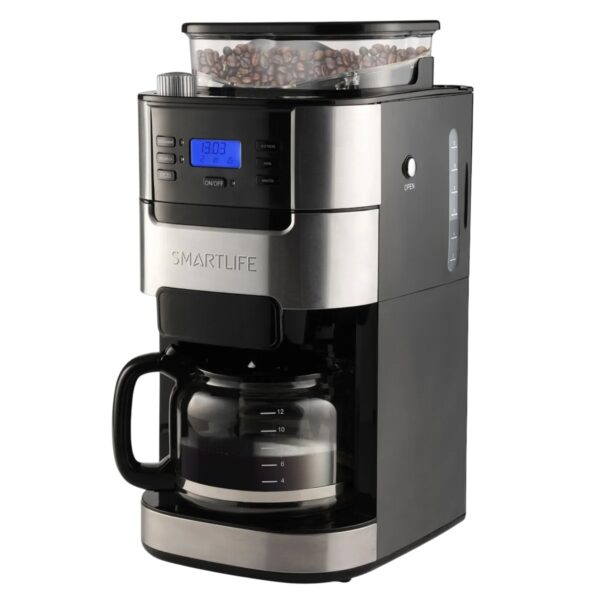 SMARTLIFE CAFETERA FILTRO DIG CON MOLINILLO SL CMDG1025 - Imagen 2