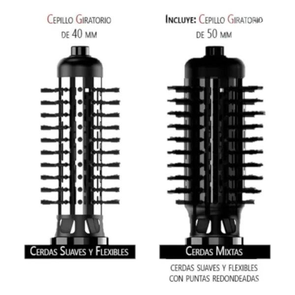 GAMA CEPILLO MODELADOR 3 EN 1 TURBO ION2600 - Imagen 2