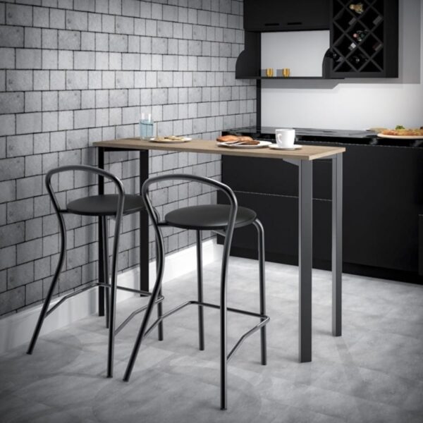 DIELFE BANQUETA MILANO NEGRA BML017 - Imagen 4