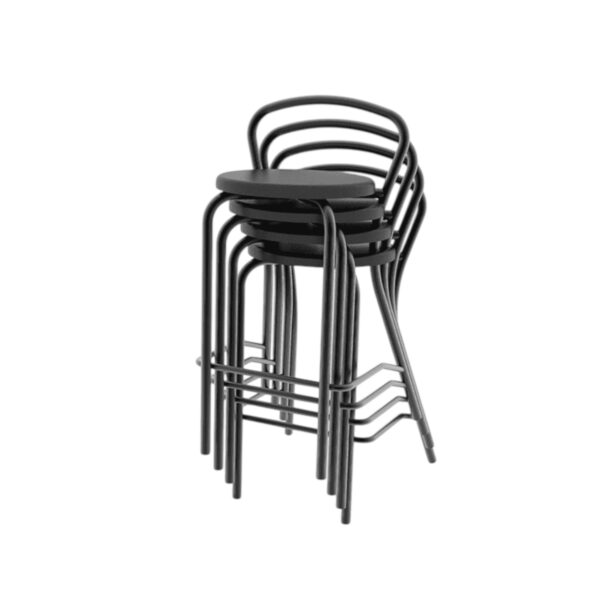 DIELFE BANQUETA MILANO NEGRA BML017 - Imagen 2