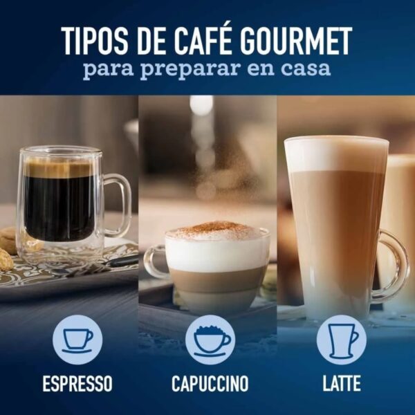 OSTER CAFETERA ESPRESSO PRIMALATTE EM6603 PLATEADA - Imagen 10