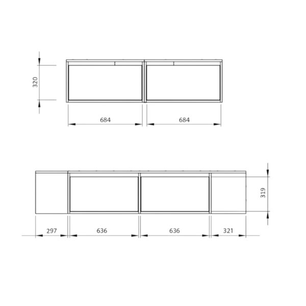 DIELFE CAMA MODERNA EXTENSIBLE BLANCA/ROBLE KENDAL 140X190 - Imagen 14