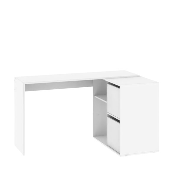 DIELFE ESCRITORIO MODULAR 3 EN 1 BLANCO - Imagen 2