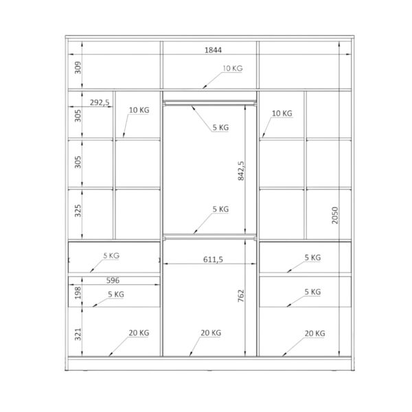 DIELFE PLACARD NIZA PCN190 - Imagen 8