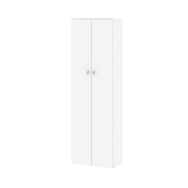 DIELFE DESPENSERO DE 2 PUERTAS GRANDE 4 ESTANTES BLANCO - Imagen 3