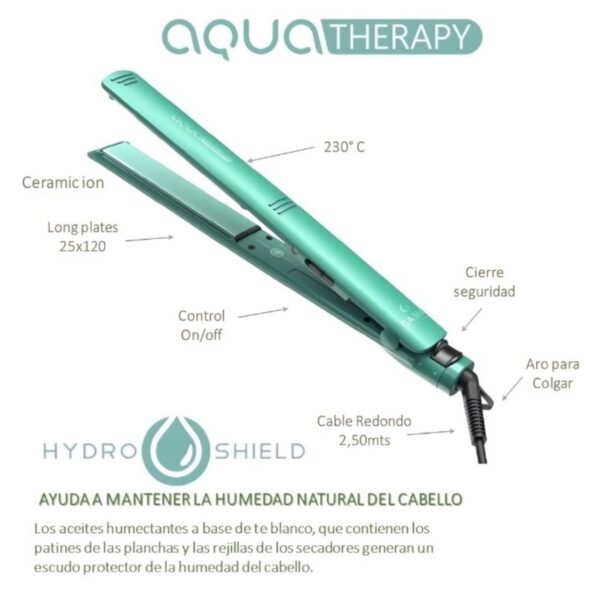 GAMA PLANCHITA ELEGANCE STD AQUA THERAPY ARG - Imagen 3