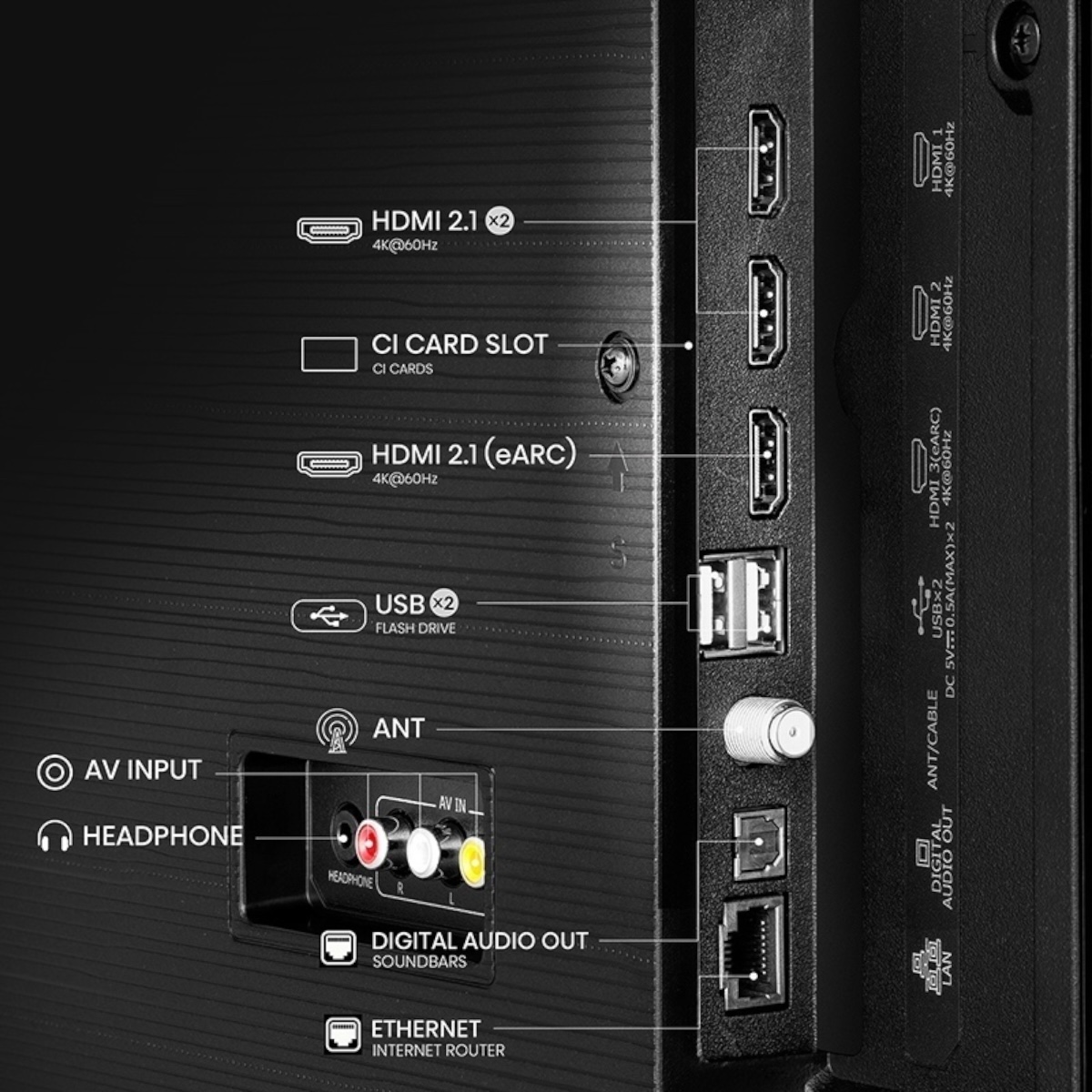 HISENSE SMART TV 85'' QLED 85Q6N - Imagen 5