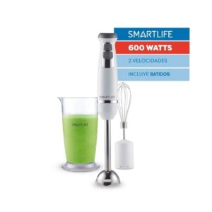 MIXER CON VASO MEDIDOR Y BATIDOR SMARTLIFE SL-SM6038WPN