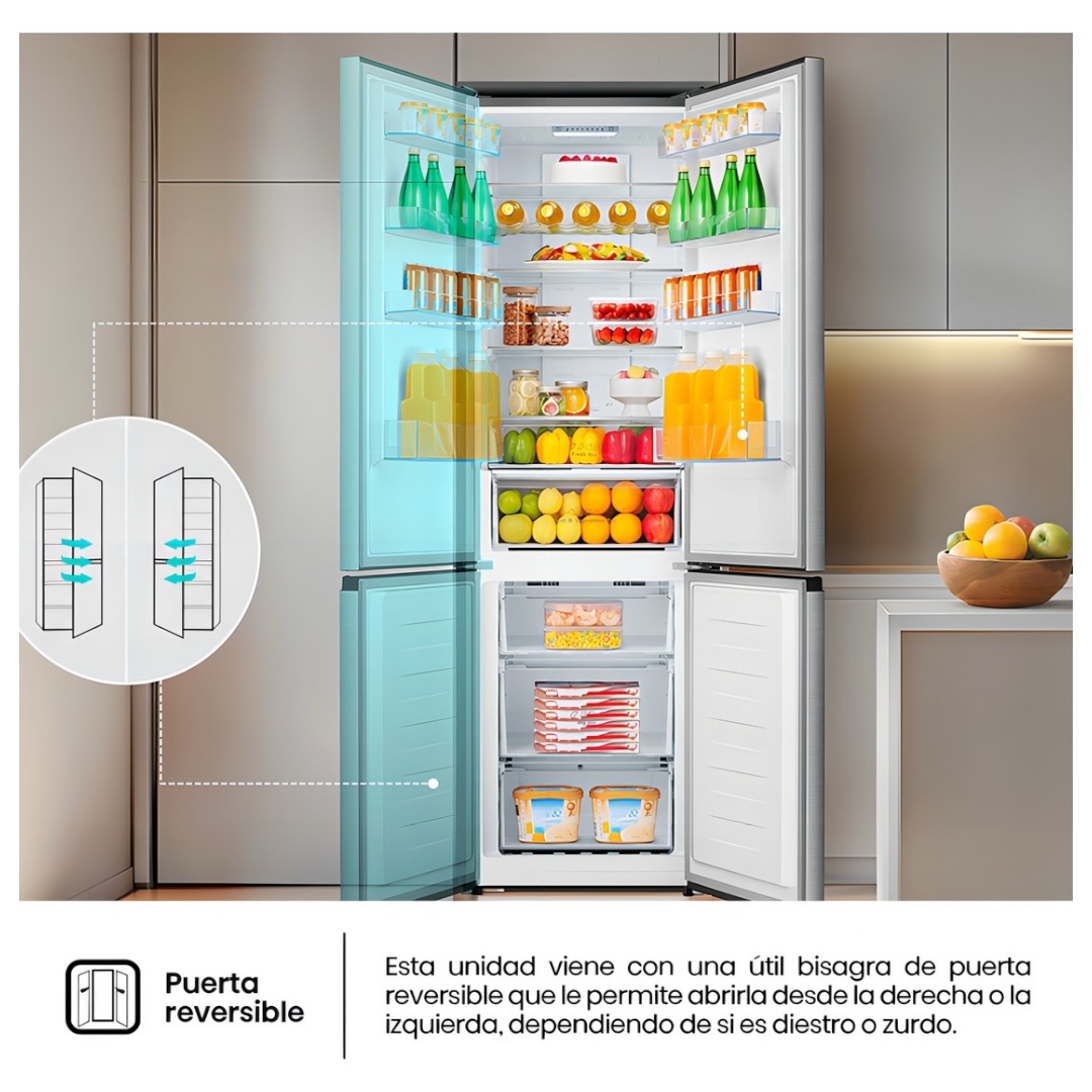HISENSE HELADERA CON FREEZER CÍCLICA RT1N240NED1 240L - Imagen 8