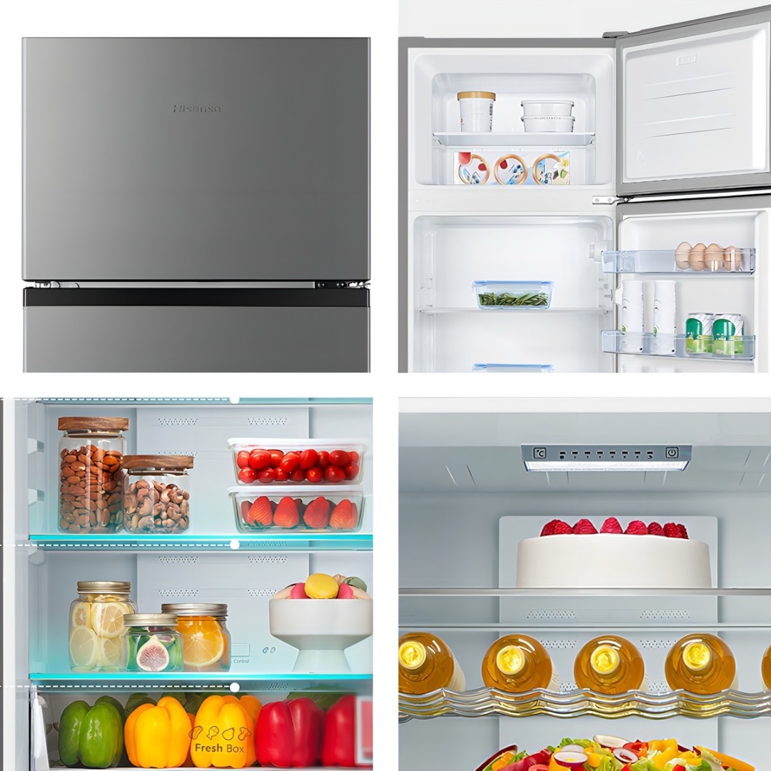 HISENSE HELADERA CON FREEZER CÍCLICA RT1N240NED1 240L - Imagen 6