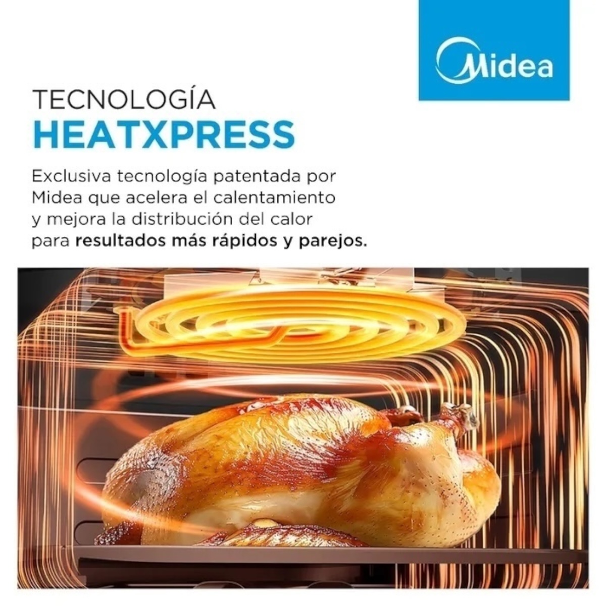 MIDEA FREIDORA DE AIRE 8.5L DIGITAL NEGRA - Imagen 10