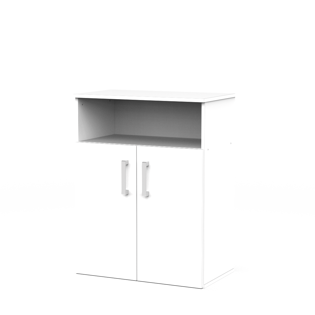 MUEBLE PARA MICROONDAS 2 ESTANTES 2 PUERTAS AXM060