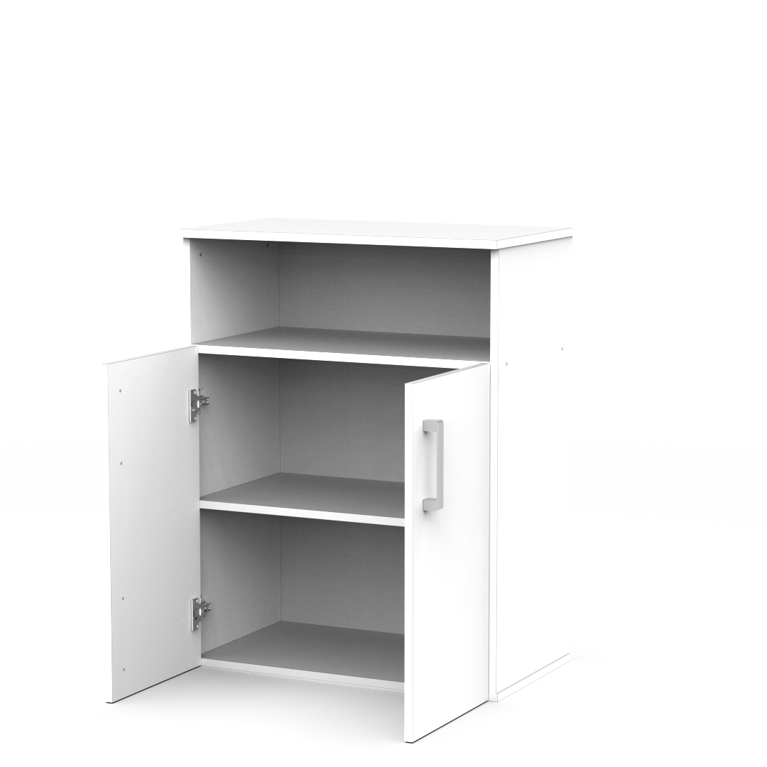 MUEBLE PARA MICROONDAS 2 ESTANTES 2 PUERTAS AXM060 - Imagen 2