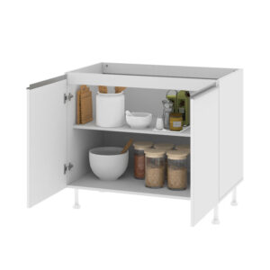 BAJO MESADA MODULADA PERFIL ALUMINIO 1M CMB100