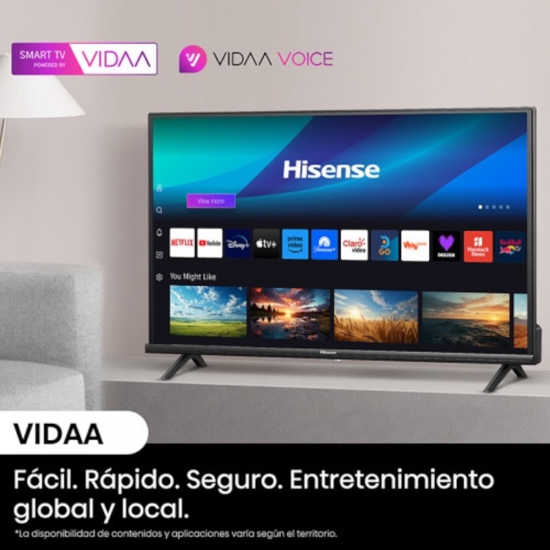HISENSE SMART TV 32" HD A42K VIDAA - Imagen 3