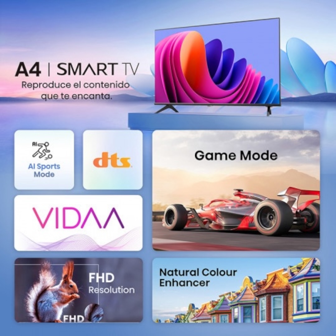 HISENSE SMART TV 32" HD A42K VIDAA - Imagen 9