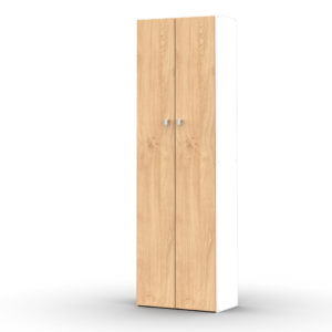 DESPENSERO DE 2 PUERTAS GRANDE 4 ESTANTES BLANCO D062