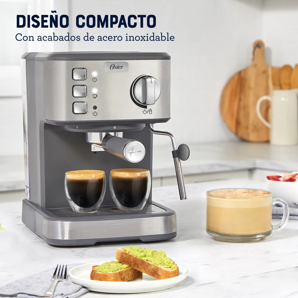 OSTER CAFETERA COMPACTA ESPRESSO15Bar BVSTEM5502 - Imagen 4