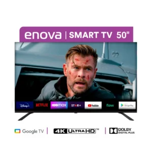 ENOVA SMART TV 50" LED 4K UHD FRAMELESS GOOGLE TV