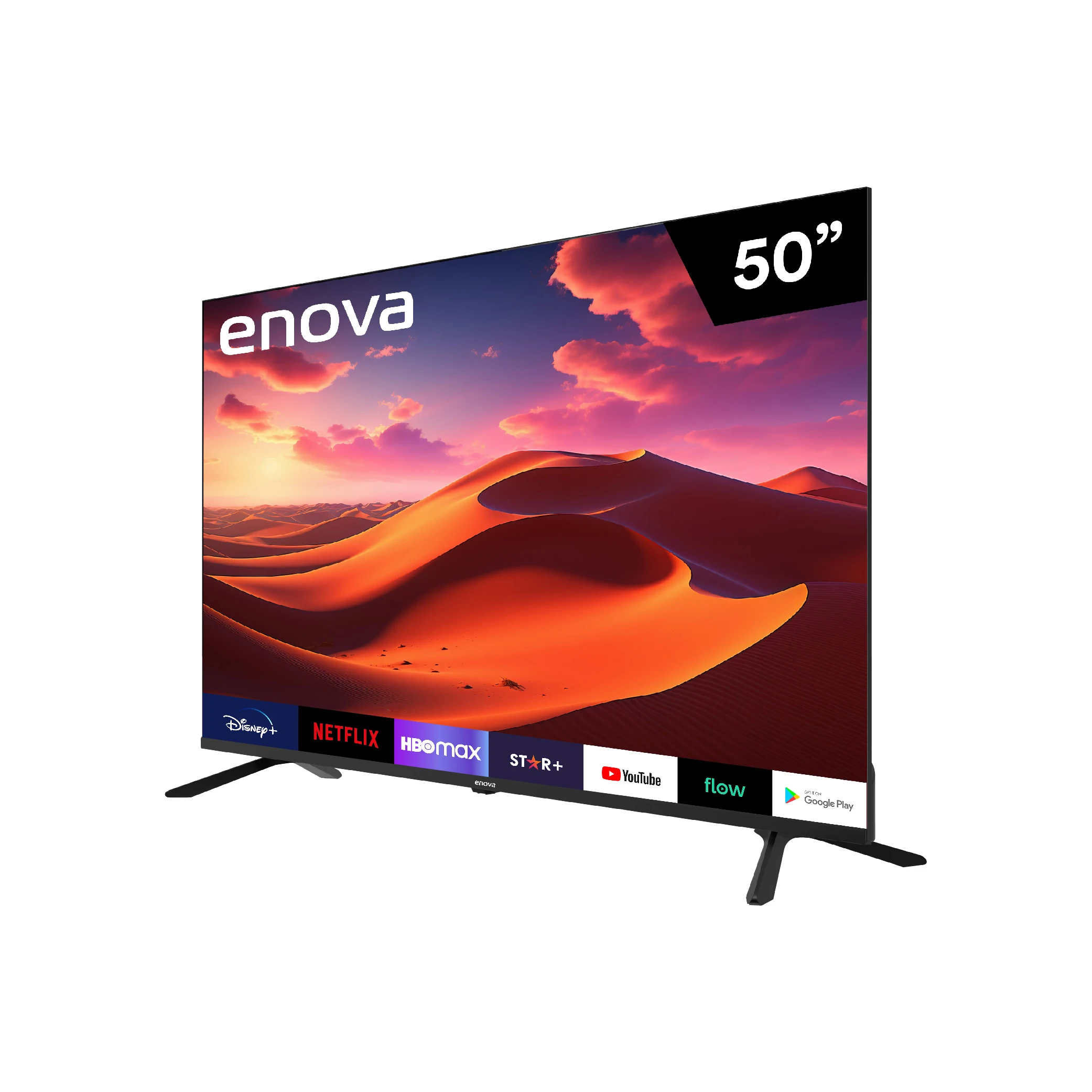ENOVA SMART TV 50" LED 4K UHD FRAMELESS GOOGLE TV - Imagen 2