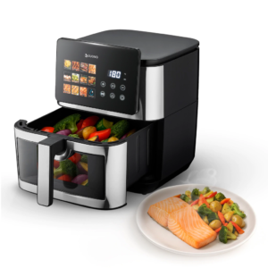 SUONO FREIDORA DE AIRE DIGITAL DUAL HEATING 8.5L