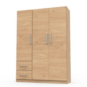 PLACARD 3 PUERTAS DE ABRIR, ESTANTES Y 2 CAJONES PAC130