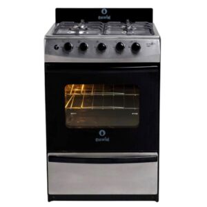 ESCORIAL COCINA MÁSTER STYLE ESCORIAL ACERO INOX 4 HORNALLAS MULTIGAS