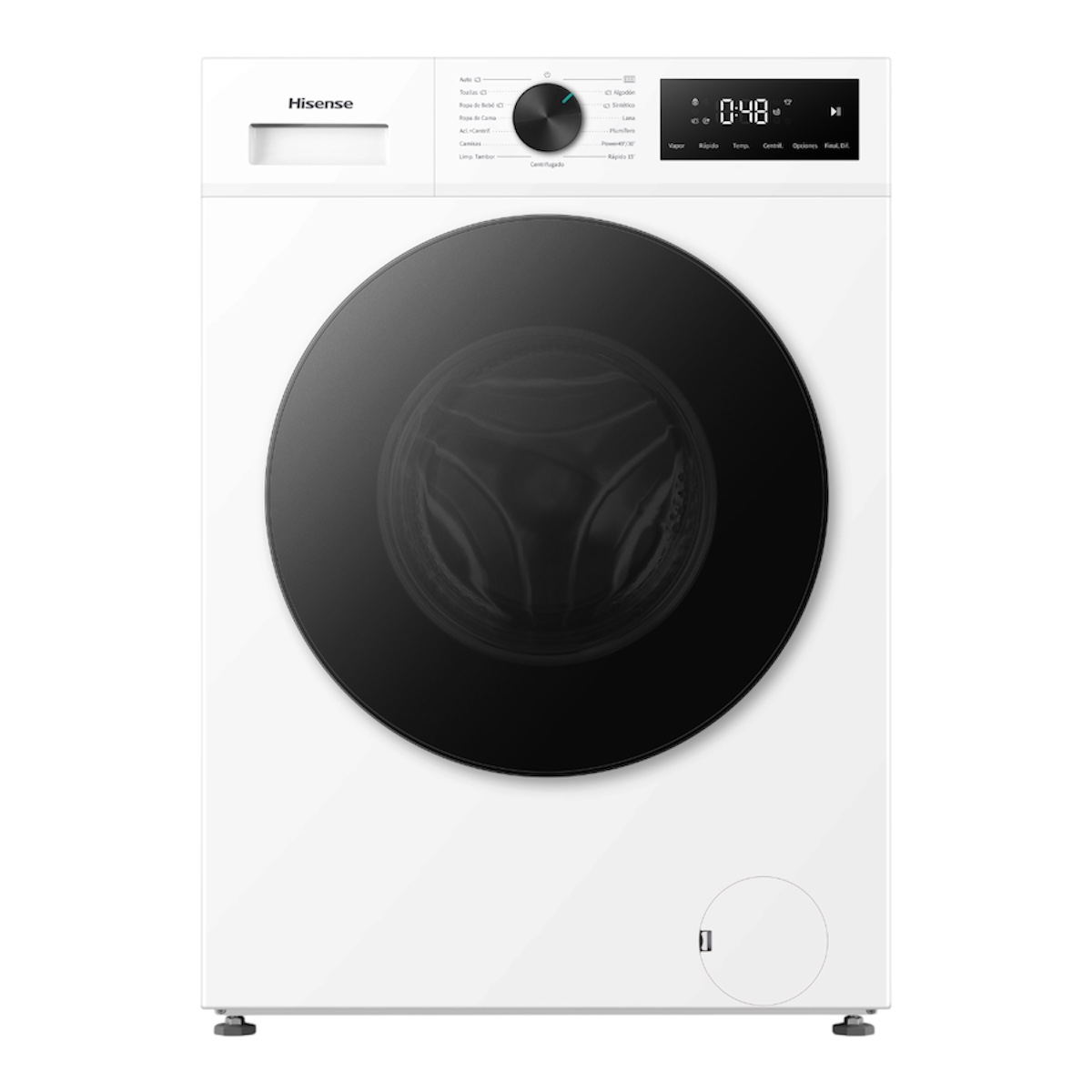HISENSE LAVARROPAS AUTOMÁTICO CARGA FRONTAL 8KG INVERTER BLANCO SERIE 1I 94WF1I8041BW
