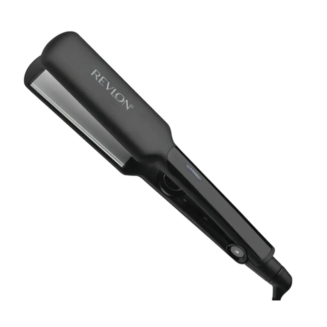 PLANCHITA DE PELO REVLON PLACAS ANCHAS CERÁMICA COLOR NEGRO RVST2182BLA2AV1 - Imagen 2