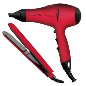 REVLON SET SECADOR DE CABELLO 2000W + PLANCHITA 210°c