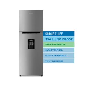 SMARTLIFE HELADERA CON DISPENSER NO FROST INVERTER 354L
