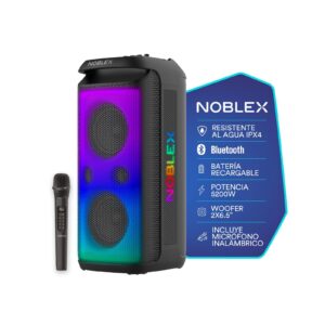 NOBLEX TORRE DE SONIDO FULL LED MNX1600