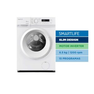 SMARTLIFE LAVARROPAS 6,5KG INVERTER WM26I0651200W Blanco