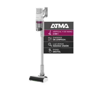 ATMA ASPIRADORA STICK INALÁMBRICA 2 EN 1 ATST2025N